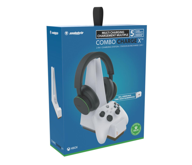 Snakebyte Ładowarka do Padów i Słuchawek SB921667 XSX Combo Charge X - 1294989 - zdjęcie 4